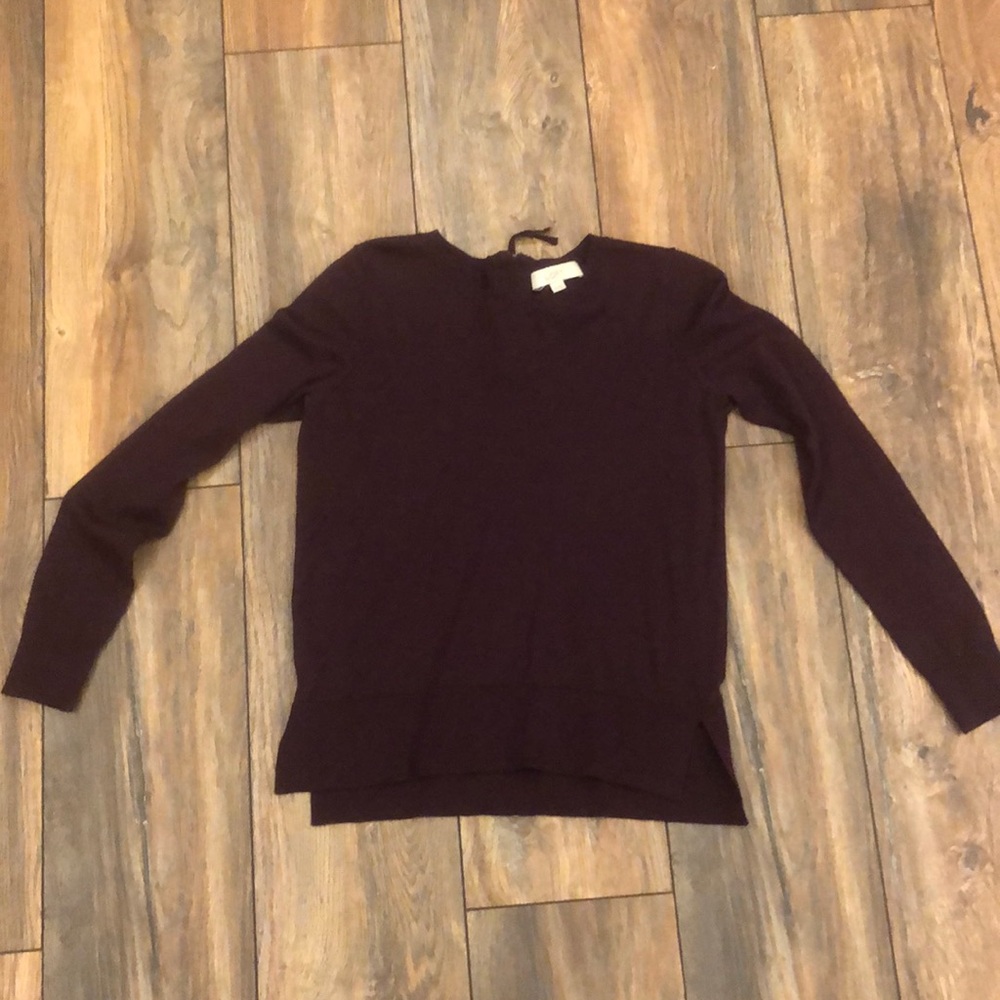 LOFT purple sweater